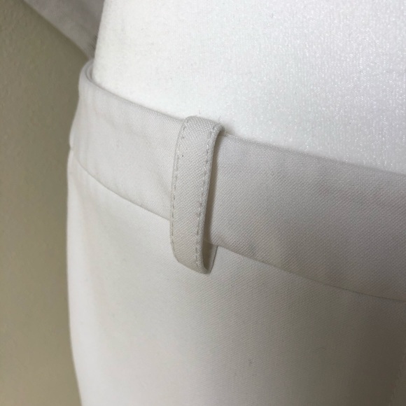 Etcetera tuxedo style white trousers size 6 - Picture 3 of 16